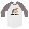 Best Friends Tacos 3/4 Sleeve Shirt