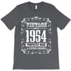 vintage made in 1954 perfectly aged a living legend T-Shirt