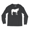staring horse Long Sleeve Shirts