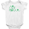 thc pot leaf molecule Baby Onesie