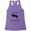 j'peux pas j'ai &eacute;quitation Racerback Tank