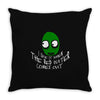 salad fingers red water Throw Pillow