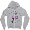 jake paul galaxy Zipper Hoodie