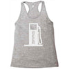 men's humor funny tee graphic Racerback Tank