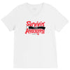 survivin' V-Neck Tee