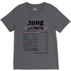 June Girl Facts Cancer V-Neck Tee