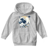 the great wave off sound Youth Hoodie