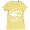 New Daddy 2018 Rokie Dept. Ladies Fitted T-Shirt