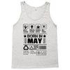 Born In May Tank Top