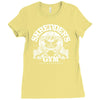 shredder's gym Ladies Fitted T-Shirt