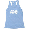 cali bear Racerback Tank