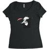 my street neighbor Women's Triblend Scoop T-shirt