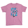 blue vectorfunk Youth Tee