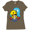 ghost Ladies Fitted T-Shirt
