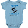 Pappy is my Name Fishing Is My Game Baby Onesie