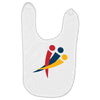 red blu yellow Baby Bibs