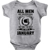 All Men Are Created Equal But Only The Best Are Born In June Baby Onesie