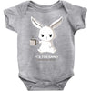 too early (black) Baby Onesie