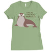 seal of reproval Ladies Fitted T-Shirt
