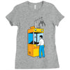 anglerbot Ladies Fitted T-Shirt