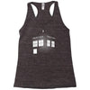 Tardis Doctor Who Racerback Tank