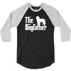 the dogfather labradoodle white 3/4 Sleeve Shirt