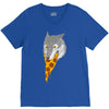 pizza wolf V-Neck Tee