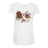 bar fight Maternity Scoop Neck T-shirt