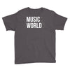 music on world off Youth Tee