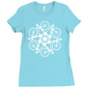 rltw bicycle circle kaleidospoke Ladies Fitted T-Shirt