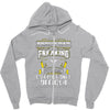 proud dad freaking Zipper Hoodie