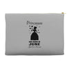 Princesses Are Born In June Accessory Pouches