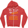 assistant principal Zipper Hoodie
