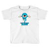 monster eye blue Toddler T-shirt