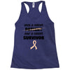 Once a Cancer Patient Now a Cancer Survivor Racerback Tank