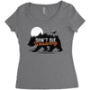 Don't Die Wondering Women's Triblend Scoop T-shirt
