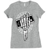never game over Ladies Fitted T-Shirt