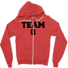 team q Zipper Hoodie