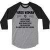 Virgo Woman 3/4 Sleeve Shirt