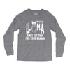 nurse lama Long Sleeve Shirts