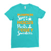 fall time apparel Ladies Fitted T-Shirt