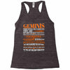 Geminis Difficult Ones To Understand Zodiac Racerback Tank