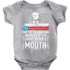 Donald trump The D Is Missing Baby Onesie