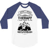 I Don't Need Therapy Just to Go Snowmobiling 3/4 Sleeve Shirt
