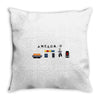 awesom o Throw Pillow
