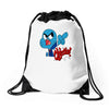 phoenix gumball Drawstring Bags