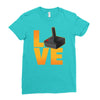 love stick Ladies Fitted T-Shirt