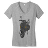 classic scooter Women's V-Neck T-Shirt
