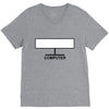 computer V-Neck Tee