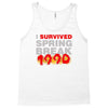 i survived spring break 1990 Tank Top